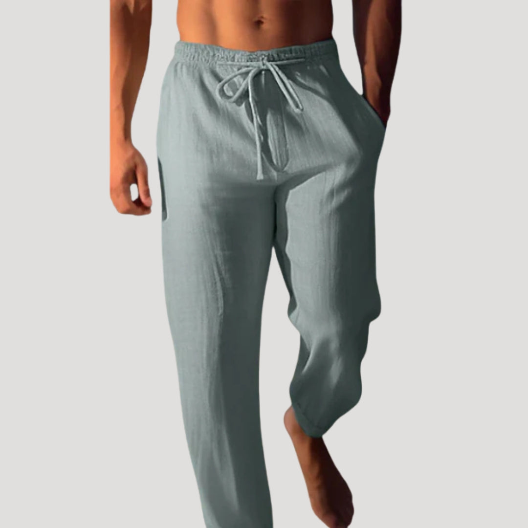 Men's Joggers Pants Tapered Drawstring Elastic Waist Pocket Ankle