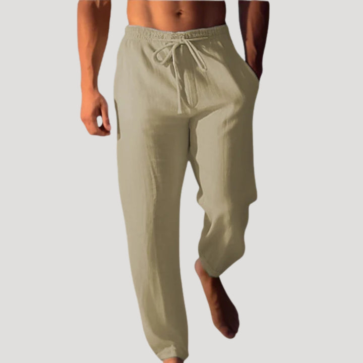 Men's Joggers Pants Tapered Drawstring Elastic Waist Pocket Ankle