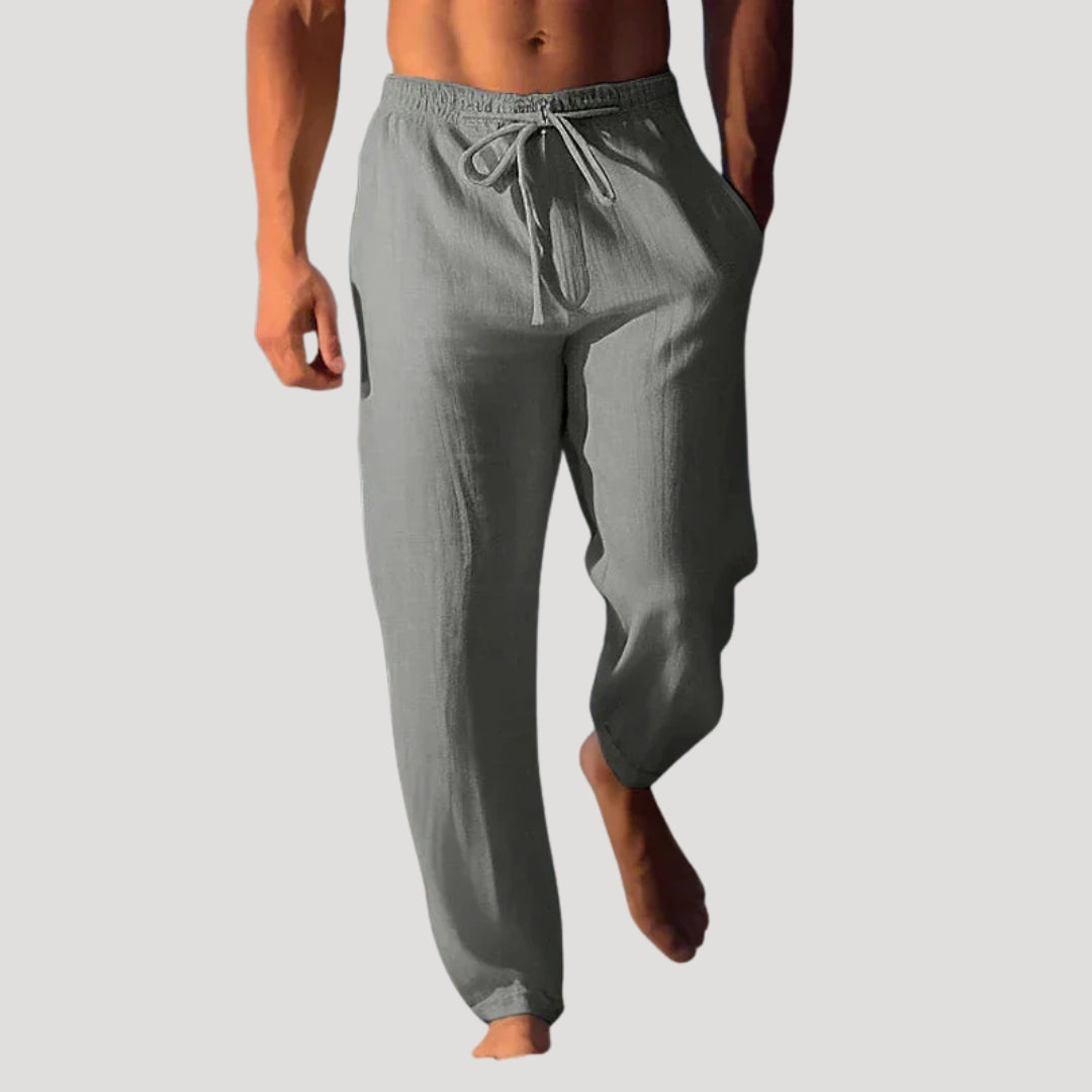 Men's Joggers Pants Tapered Drawstring Elastic Waist Pocket Ankle