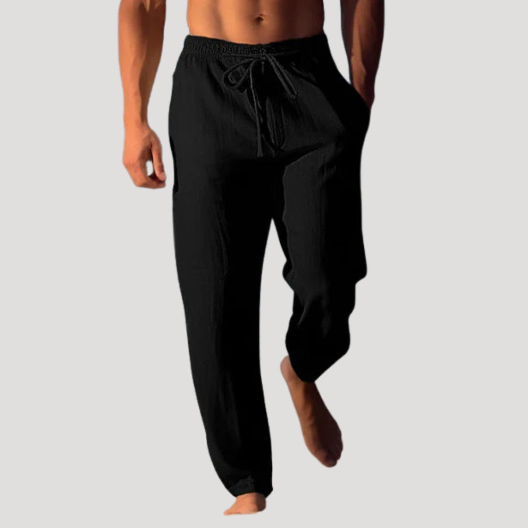 Men's Joggers Pants Tapered Drawstring Elastic Waist Pocket Ankle