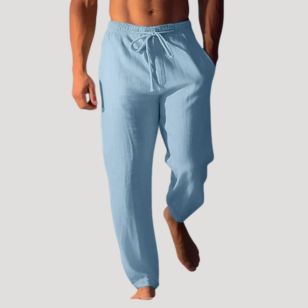 Men's Joggers Pants Tapered Drawstring Elastic Waist Pocket Ankle