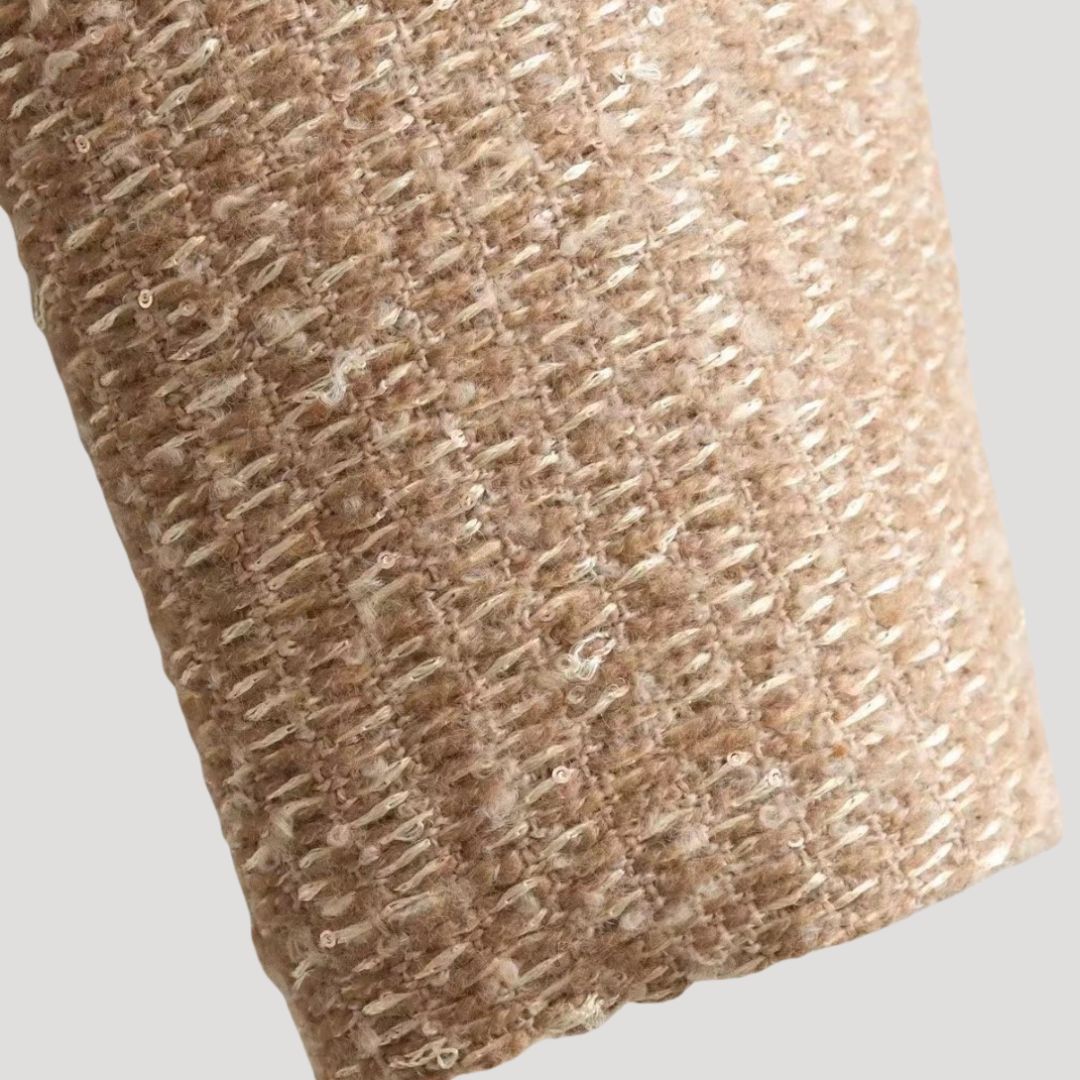 Damska marynarka wiosenna kurtka przejściowa krótka tkaninowa