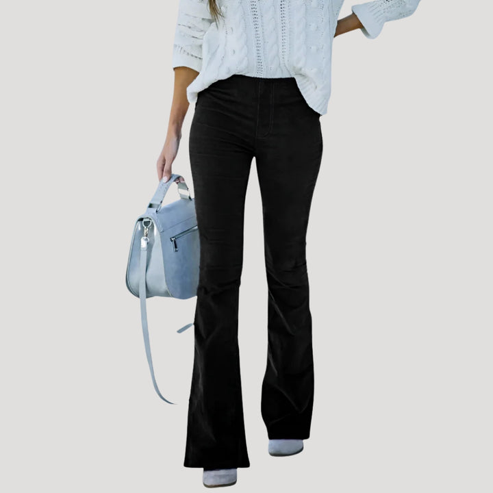 Women's Flare Pants High Waisted Bell Bottom Casual Bootcut