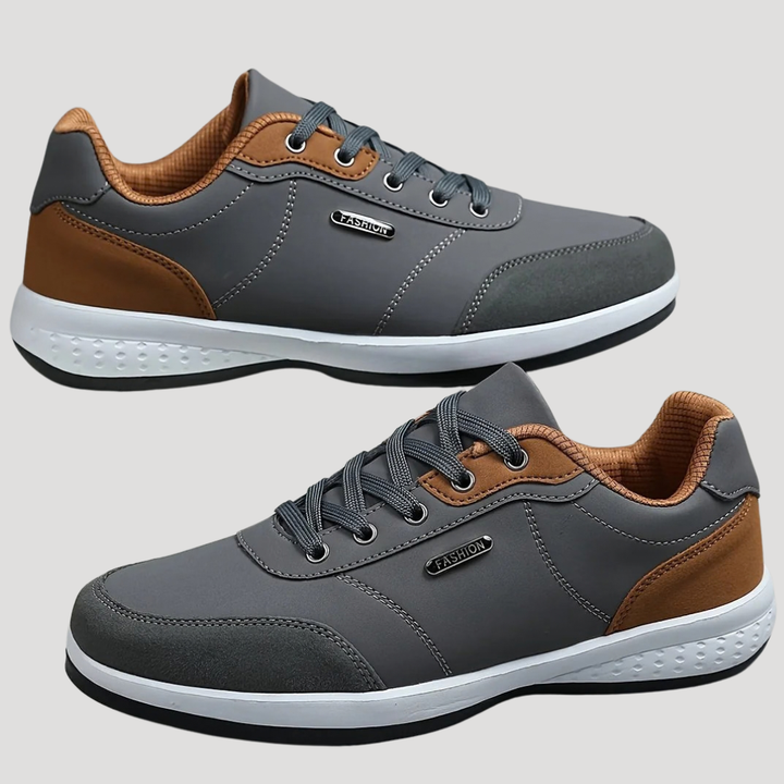 Men’s Casual Lace Up Sneakers Low Top Walking Shoes