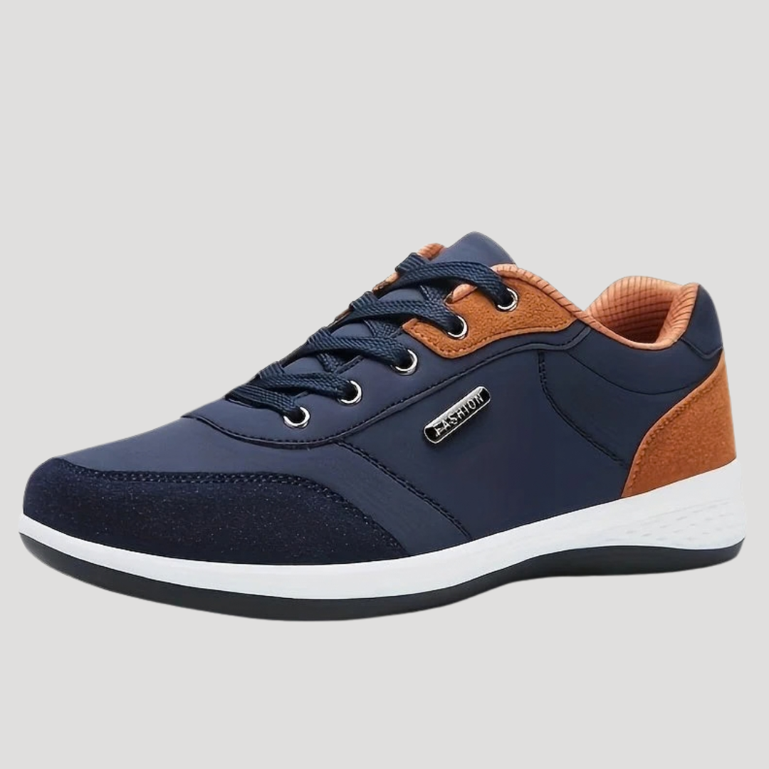 Men’s Casual Lace Up Sneakers Low Top Walking Shoes