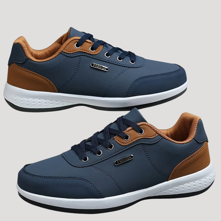 Men’s Casual Lace Up Sneakers Low Top Walking Shoes