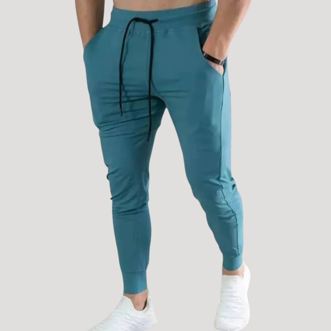 Men's Sweatpants Joggers Tapered Drawstring Elastic Waist Pants