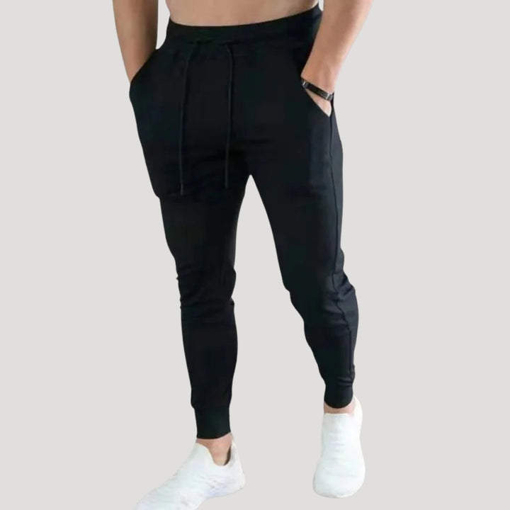 Men's Sweatpants Joggers Tapered Drawstring Elastic Waist Pants