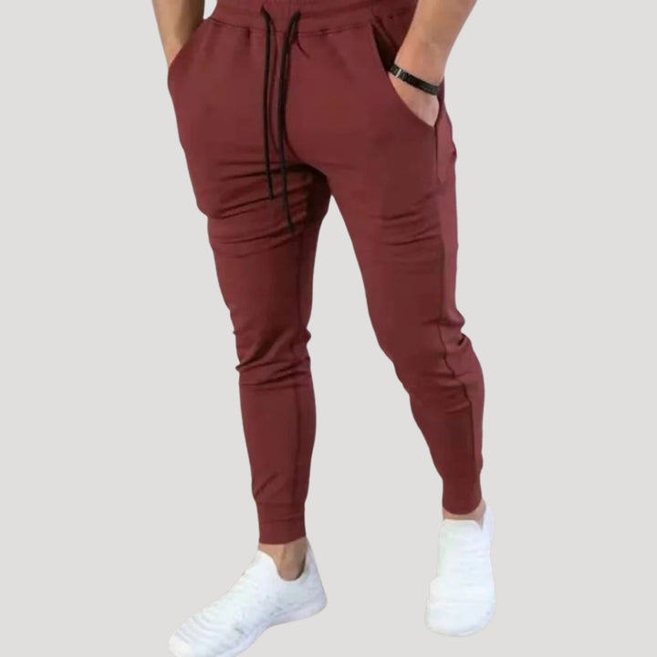 Men's Sweatpants Joggers Tapered Drawstring Elastic Waist Pants
