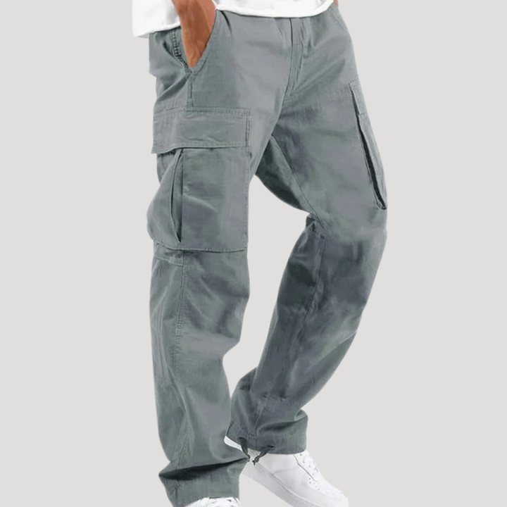 Men's Cargo Pants Tactical Work Hiking Relaxed Fit Straight Leg