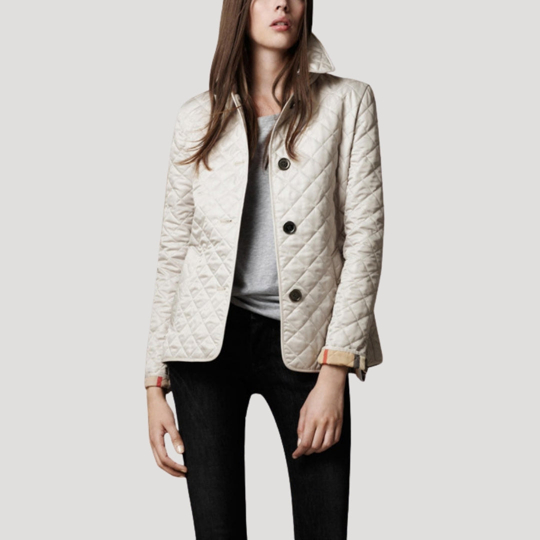 Damska kurtka wiosenna przejściowa kurtka pikowana