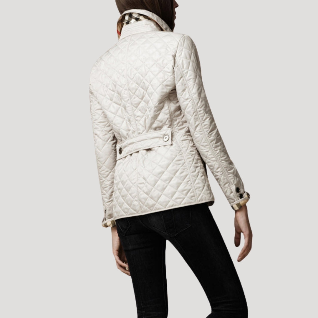 Women's spring transitional quilted jacket
