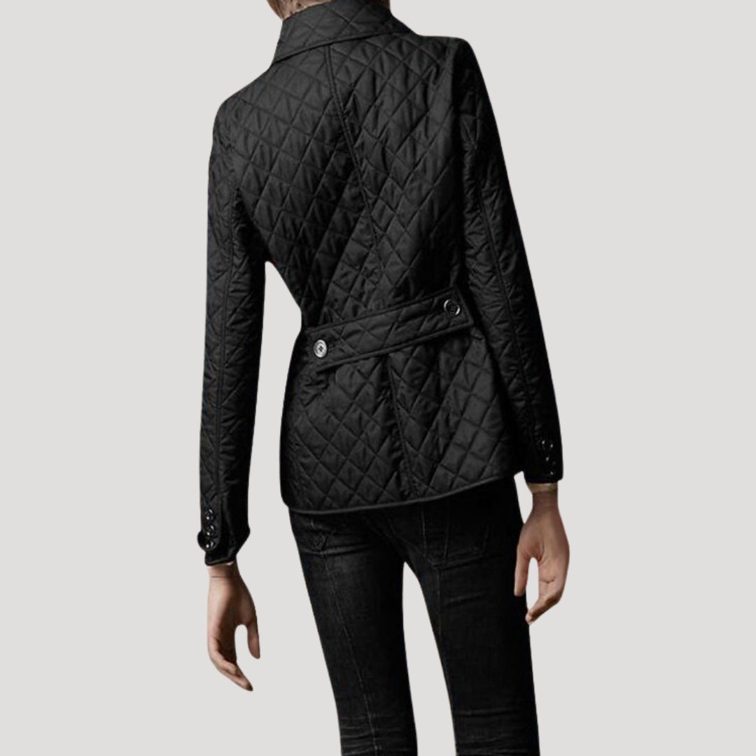 Women's spring transitional quilted jacket