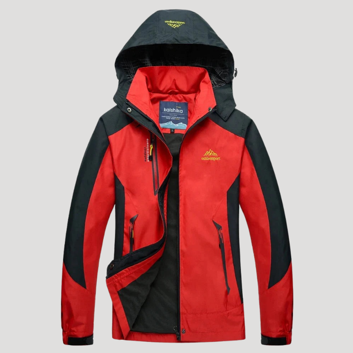 Women's Waterproof Hooded Rain Jacket Windbreaker Hiking Outdoor