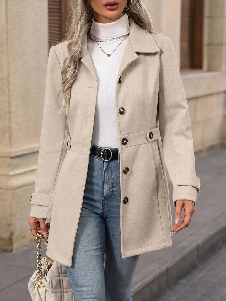 Women’s Tailored Trench Coat with Belt