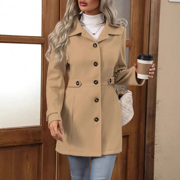 Women’s Tailored Trench Coat with Belt