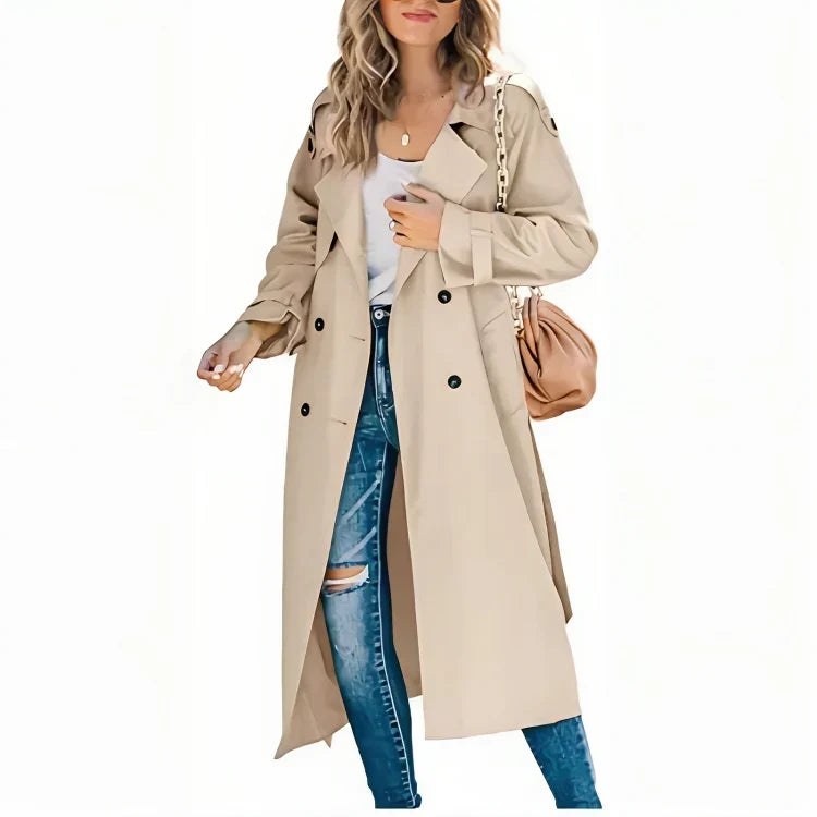 Timeless Elegance Trench Coat